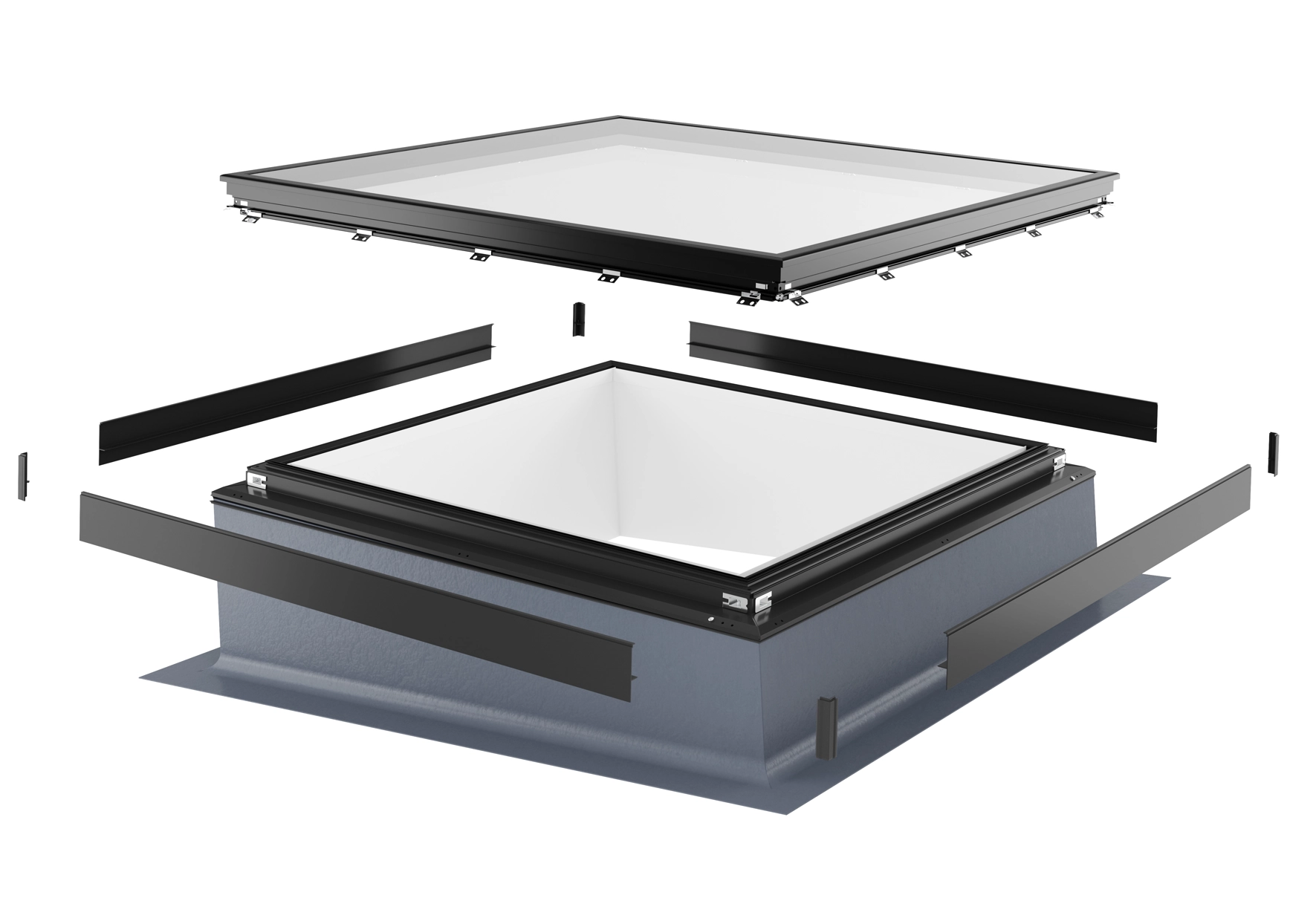 flat glass assembly components