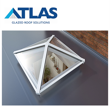 Atlas Aluminium Square Lantern