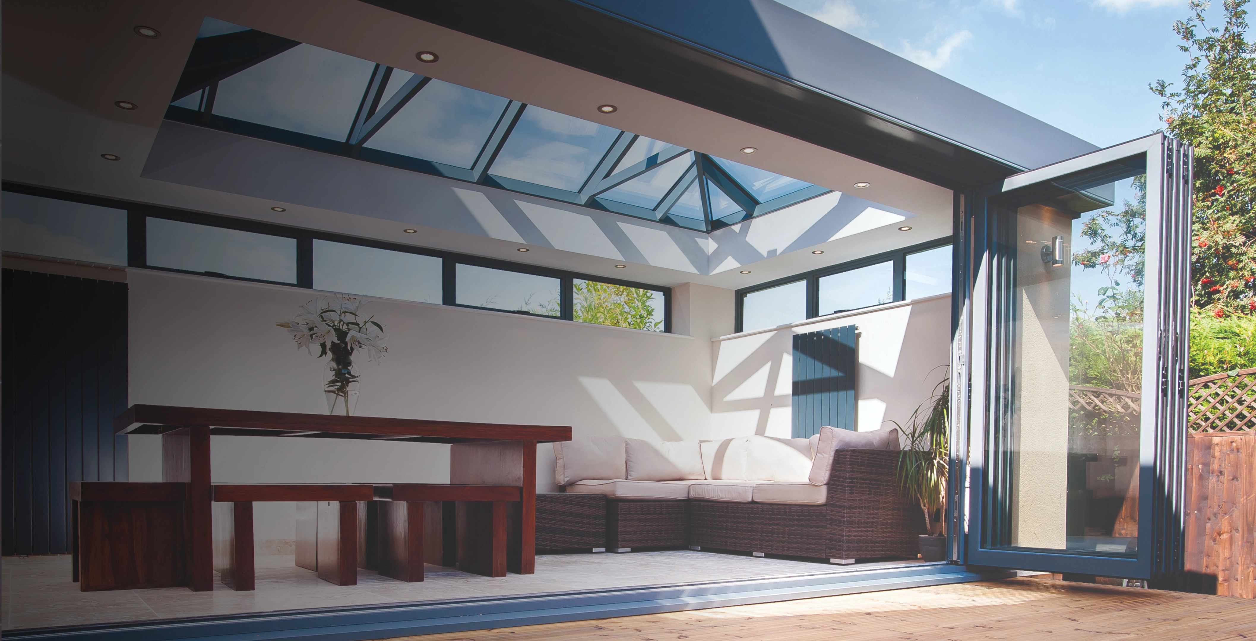 7% Slimmer Frame Than Traditional Roof Lanterns